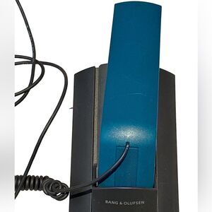 Vintage Bang & Olufsen corded turquoise black wall phone